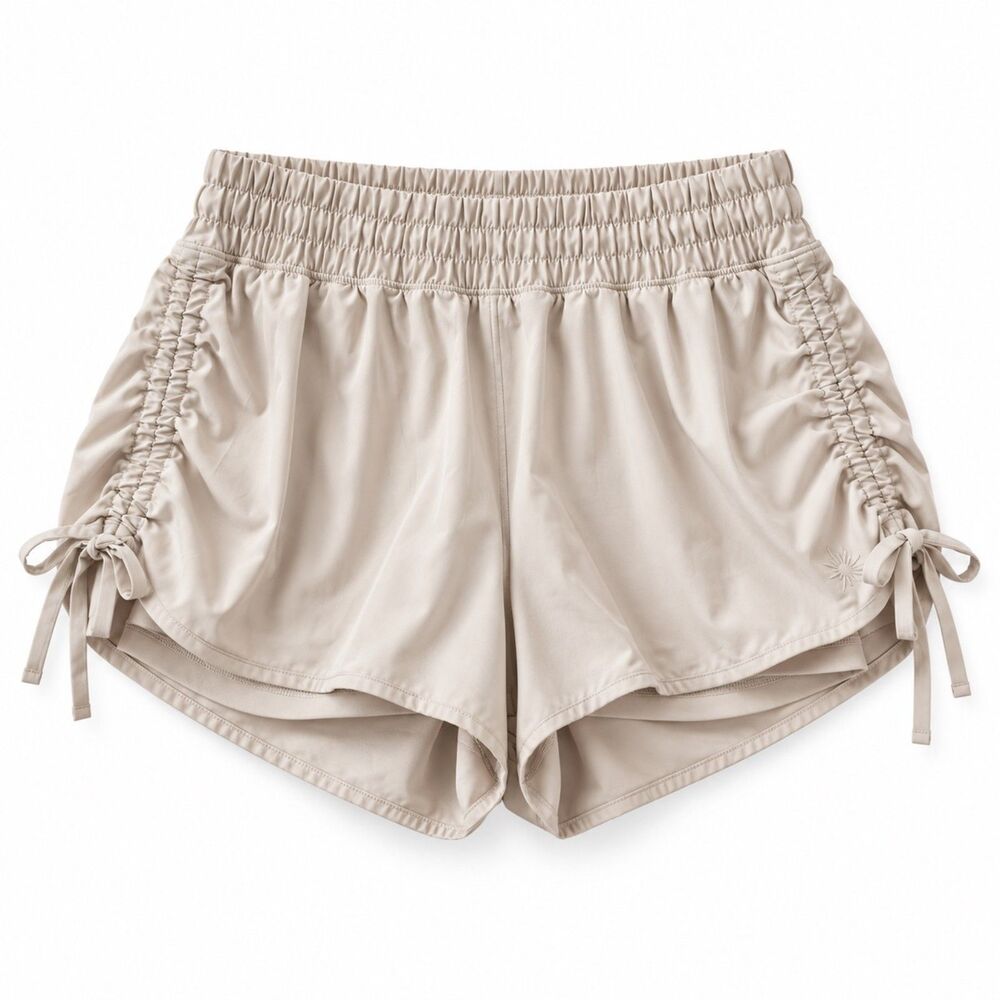 Aerie Offline Ruched Tie Running Shorts